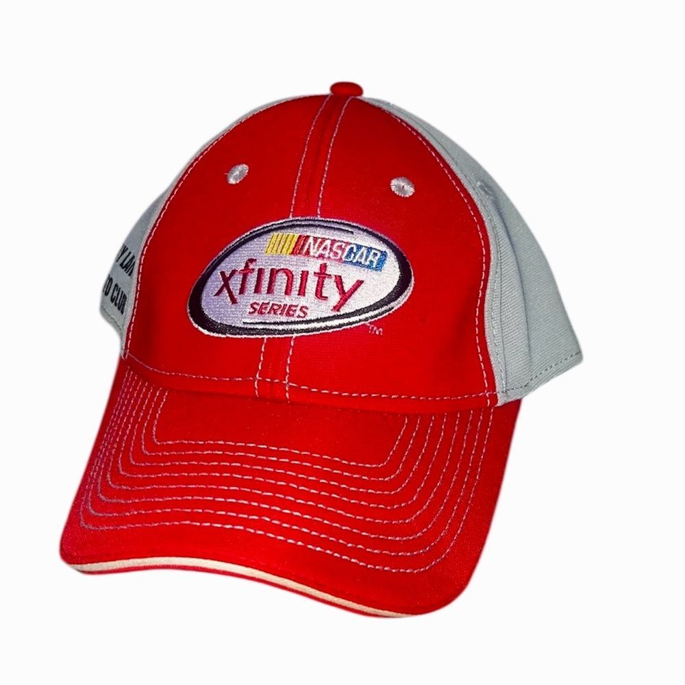 Nascar Xfinity Series Red and Gray adjustable Dad Cap